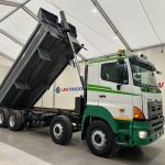 Hino 3241 700 8×4 Sleeper Cab Steel Tipper - thumbnail