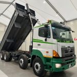 Hino 3241 700 8×4 Sleeper Cab Steel Tipper - thumbnail