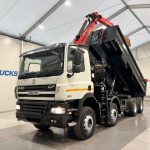 DAF CF85 410 8×4 Day Cab Steel Tipper Grab - thumbnail