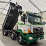 Hino 3241 700 8×4 Sleeper Cab Steel Tipper - thumbnail