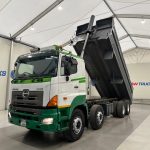 Hino 3241 700 8×4 Sleeper Cab Steel Tipper - thumbnail