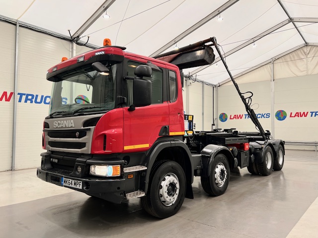 Scania P410 8×4 Day Cab Hookloader Manual