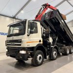 DAF CF85 410 8×4 Day Cab Steel Tipper Grab - thumbnail