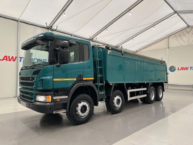 Scania P360 8×4 Rest Cab Tipper Manual
