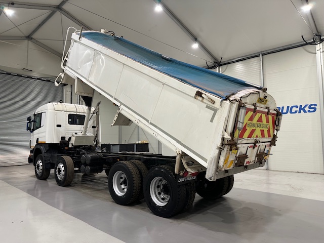 Scania P400 8×4 Sleeper Cab Tipper Manual