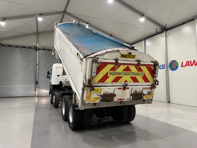 Scania P400 8×4 Sleeper Cab Tipper Manual