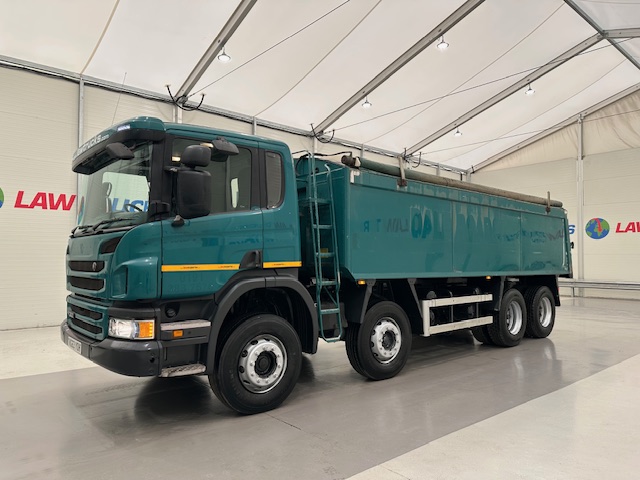 Scania P360 8×4 Rest Cab Tipper Manual