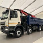 DAF CF85 410 8×4 Day Cab Steel Tipper Grab - thumbnail