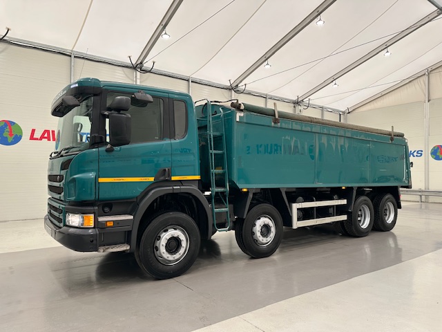 Scania P360 8×4 Rest Cab Tipper Manual