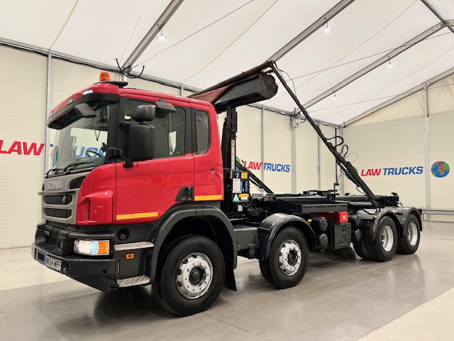Scania P410 8×4 Day Cab Hookloader Manual