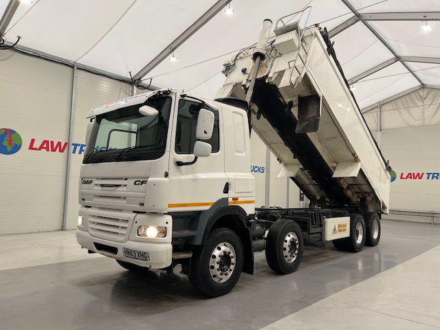 DAF CF85 360 8×4 Sleeper Cab Tipper Manual