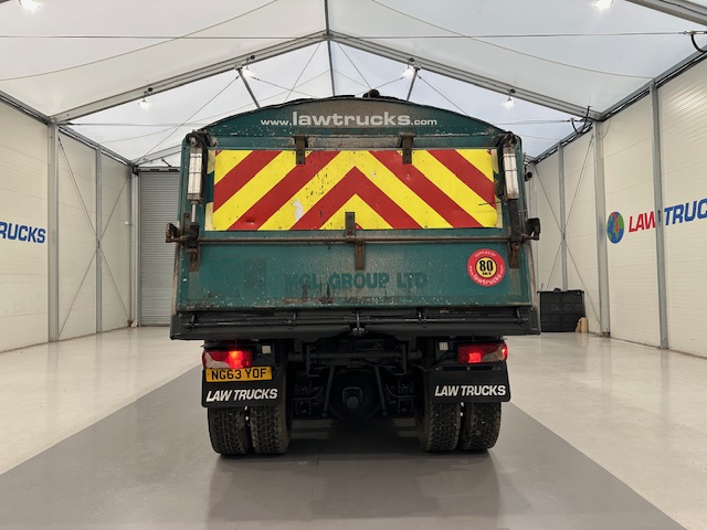 Scania P360 8×4 Rest Cab Tipper Manual