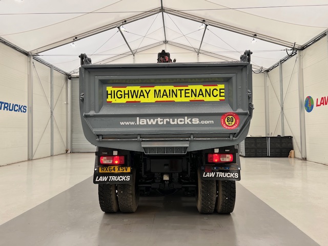 DAF CF 400 8×4 Day Cab Steel Tipper Grab