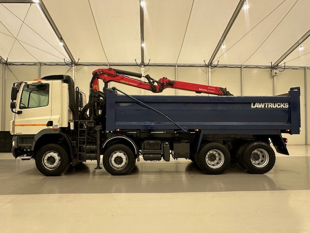 DAF CF85 410 8×4 Day Cab Steel Tipper Grab