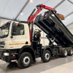 DAF CF85 410 8×4 Day Cab Steel Tipper Grab - thumbnail