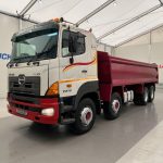 Hino 3241 700 8×4 Sleeper Cab Steel Tipper - thumbnail