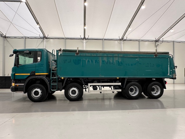 Scania P360 8×4 Rest Cab Tipper Manual