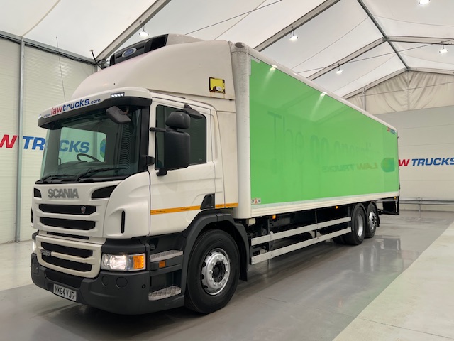 Scania P280 6×2 Rear Lift Day Cab Fridge Box