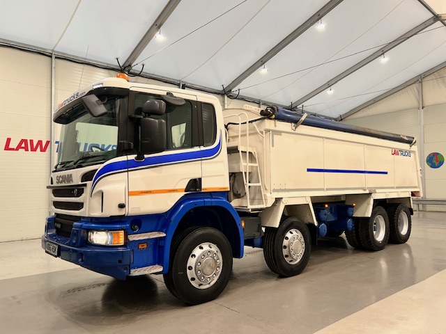 Scania P410 8×4 Rest Cab Tipper Manual