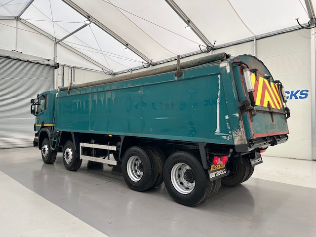 Scania P360 8×4 Rest Cab Tipper Manual
