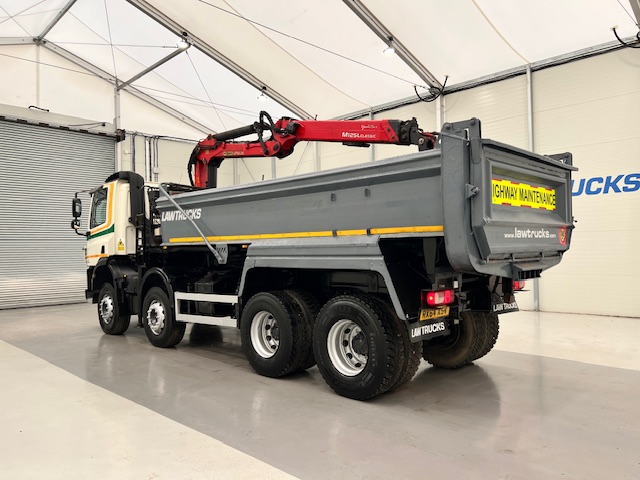 DAF CF 400 8×4 Day Cab Steel Tipper Grab