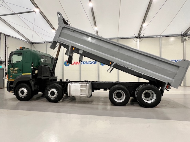 Hino 3241 700 8×4 Sleeper Cab Steel Tipper