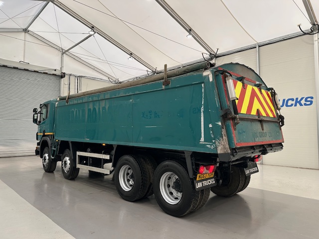 Scania P360 8×4 Rest Cab Tipper Manual