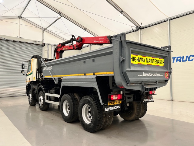 DAF CF 400 8×4 Day Cab Steel Tipper Grab