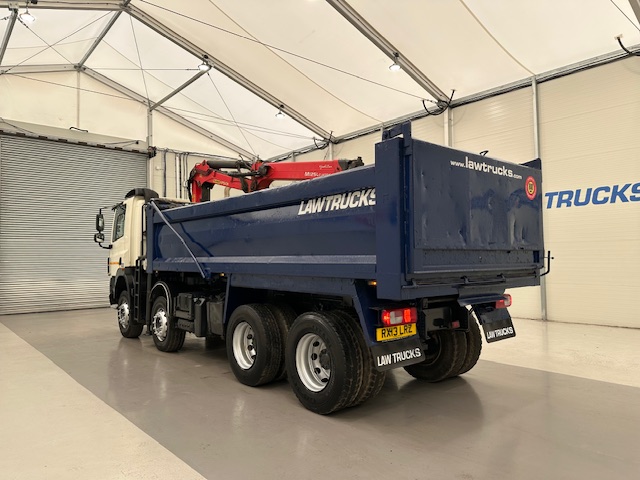 DAF CF85 410 8×4 Day Cab Steel Tipper Grab