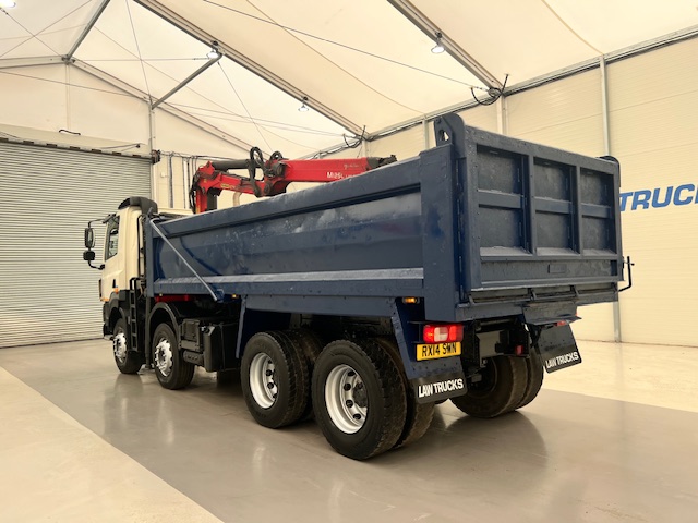 DAF CF85 410 8×4 Day Cab Steel Tipper Grab