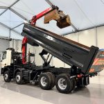 DAF CF85 410 8×4 Day Cab Steel Tipper Grab - thumbnail