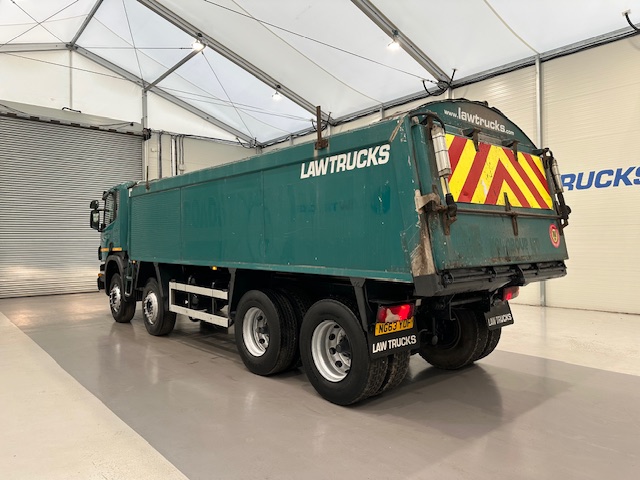 Scania P360 8×4 Rest Cab Tipper Manual