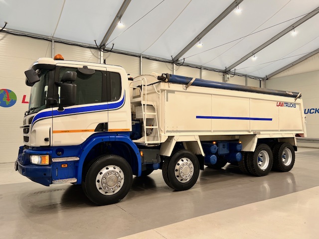 Scania P410 8×4 Rest Cab Tipper Manual