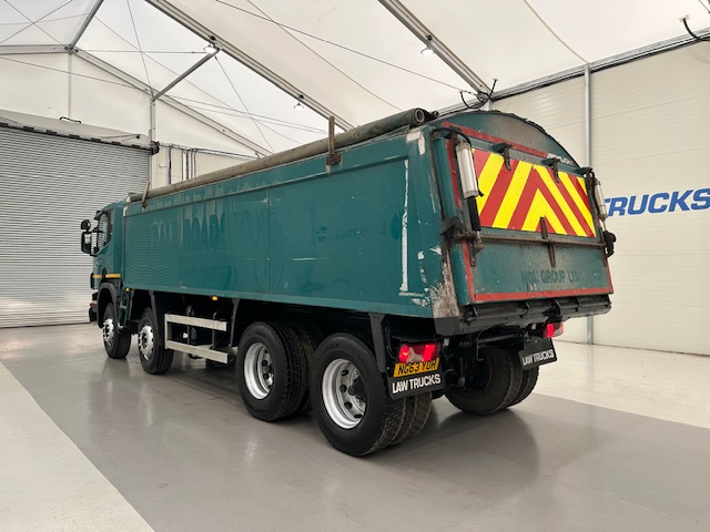 Scania P360 8×4 Rest Cab Tipper Manual