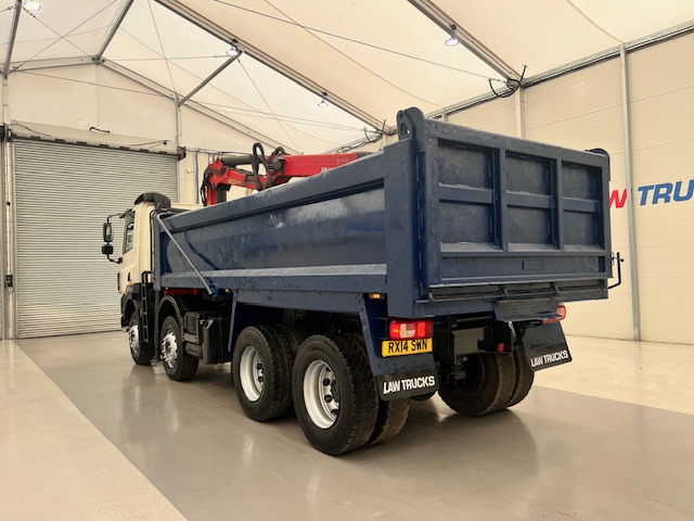 DAF CF85 410 8×4 Day Cab Steel Tipper Grab