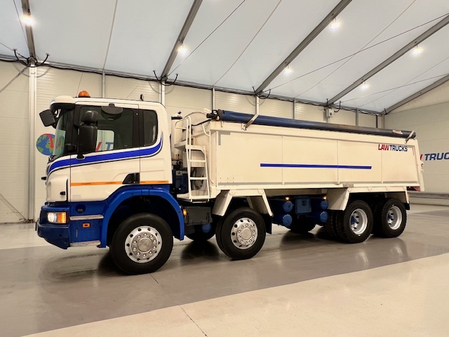 Scania P410 8×4 Rest Cab Tipper Manual