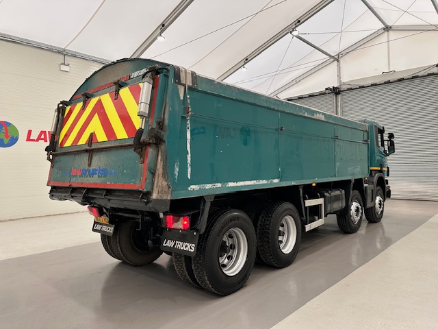 Scania P360 8×4 Rest Cab Tipper Manual