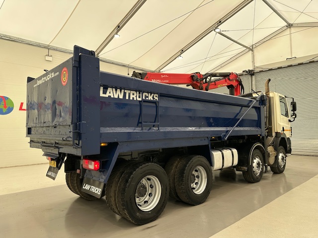 DAF CF85 410 8×4 Day Cab Steel Tipper Grab