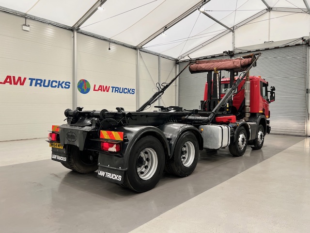 Scania P410 8×4 Day Cab Hookloader Manual