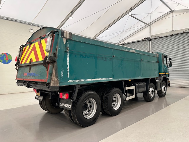 Scania P360 8×4 Rest Cab Tipper Manual