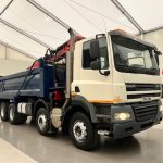 DAF CF85 410 8×4 Day Cab Steel Tipper Grab - thumbnail