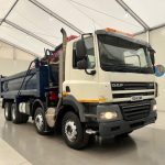 DAF CF85 410 8×4 Day Cab Steel Tipper Grab - thumbnail