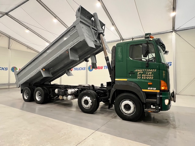 Hino 3241 700 8×4 Sleeper Cab Steel Tipper