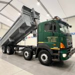 Hino 3241 700 8×4 Sleeper Cab Steel Tipper - thumbnail