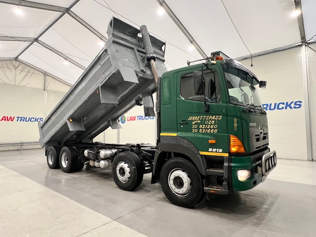 Hino 3241 700 8×4 Sleeper Cab Steel Tipper