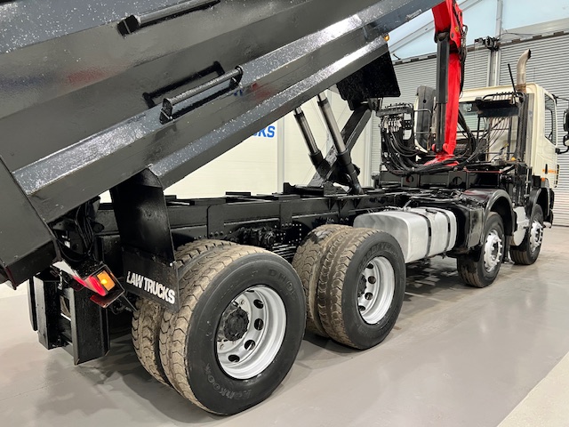 DAF CF85 410 8×4 Day Cab Steel Tipper Grab