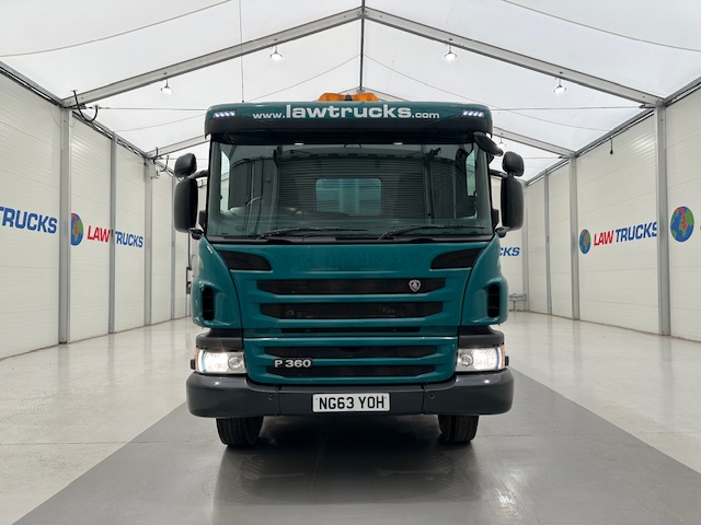 Scania P360 8×4 Rest Cab Tipper Manual
