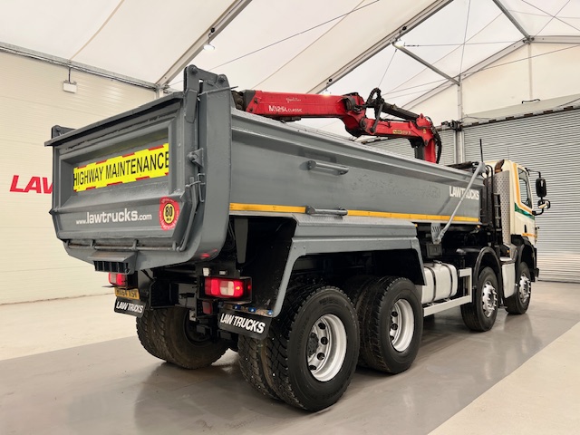 DAF CF 400 8×4 Day Cab Steel Tipper Grab