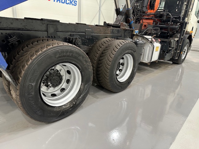 DAF CF75 310 6×4 Steel Tipper Grab Manual