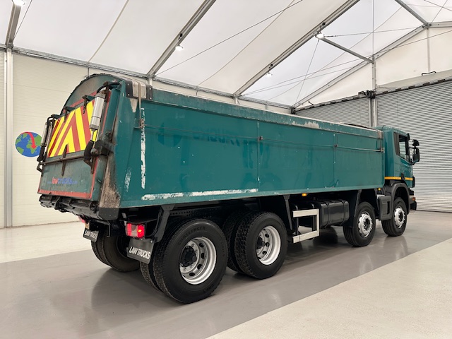 Scania P360 8×4 Rest Cab Tipper Manual